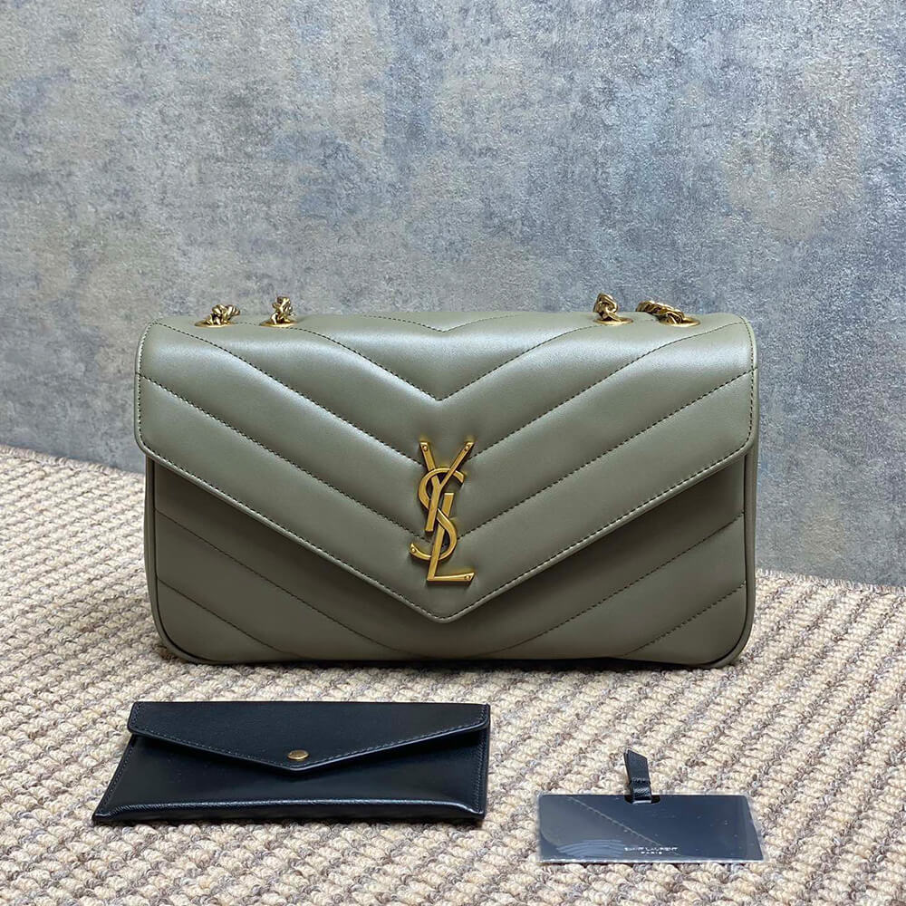 YSL LOULOU medium in MATELASSE lambskin(HIGH-END GRADE)