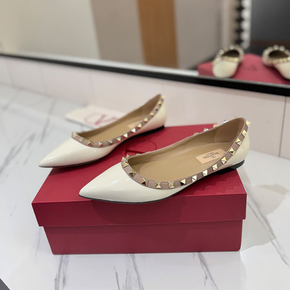 VALENTINO ROCKSTUD BALLET FLAT